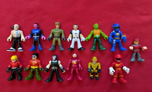 Imaginext power rangers - power, dc