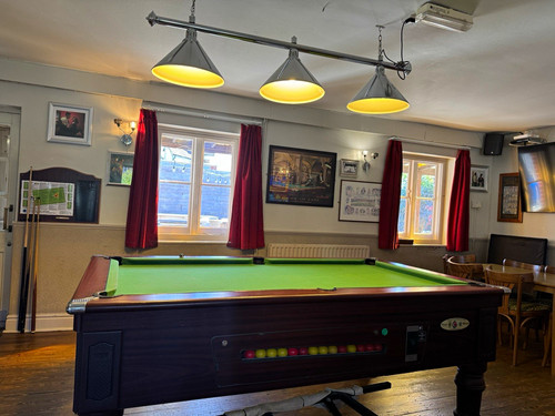 Supreme 7ft coin operated pool - coin,