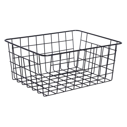 Compact black metal wire - black,