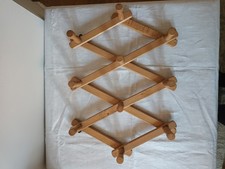 Vintage Brown Wooden Expanding