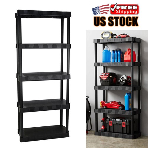 Tall 5 shelf plastic - 68.8",