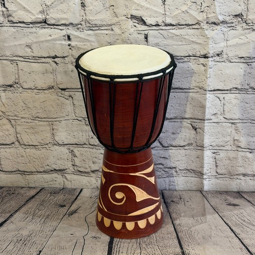 30cm carved djembe - djembe, drums