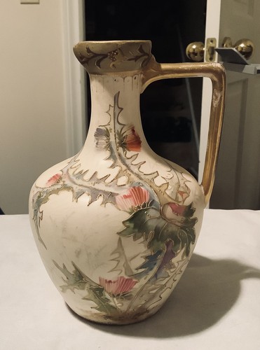 Antique hand painted - painted, royal