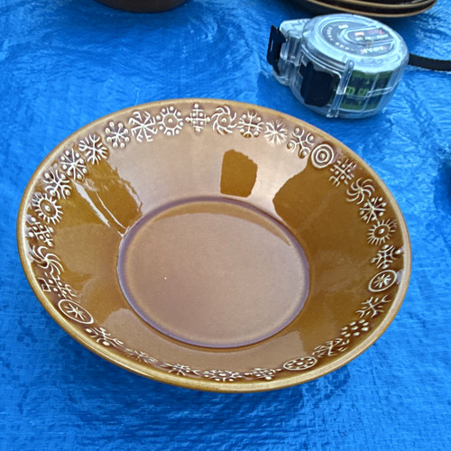 Portmeirion totem bowl amber - bowl,