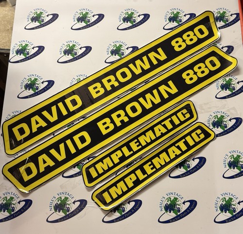 Red david brown 880 - david,