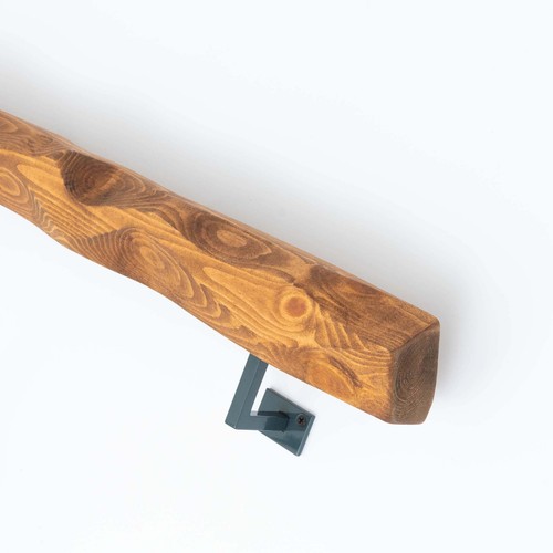Live edge stair - stair, rail