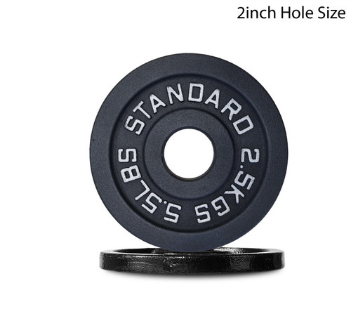 Cast iron weight plates pairs - cast,