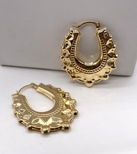 9ct yellow gold medium - 9ct,