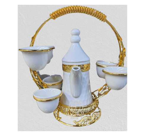 Luxury turkish tea set with - set,