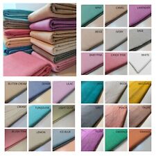 100% Cotton Calico Fabric Canvas *New* 25 Colors Craft Patchwork Material 58"