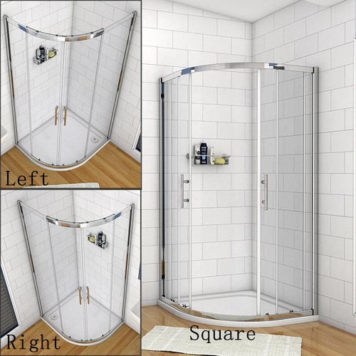Offset quadrant shower - offset,