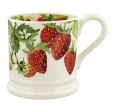 Emma Bridgewater New STRAWBERRIES 1/2 pt MUG 1st Quality