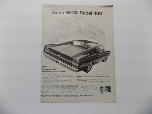 1968 print ford torino - ad,
