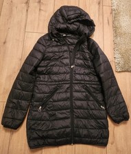 Zara light padded black coat
