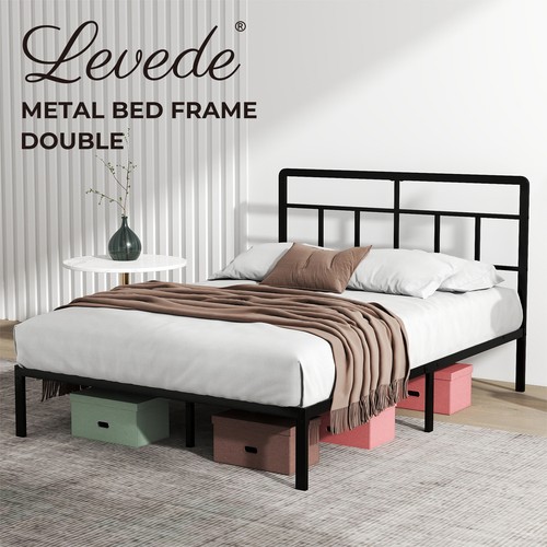 Levede double bed frame - bed,