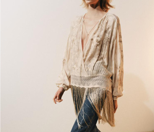 Zara collection embroidered - zw,