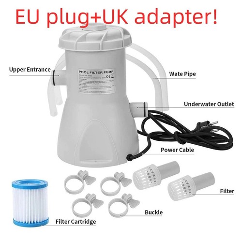 Swimming pool electric filter - swimming,