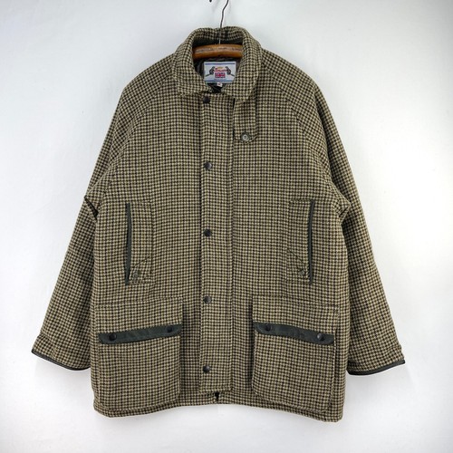 Beaver derby tweed coat - tweed, mens