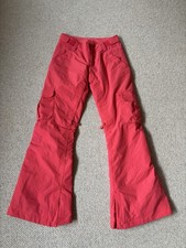 The North Face Women’s XS Coral Red Ski Pants Trousers