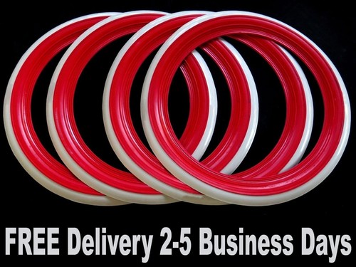 4x15 red white wall - 4x15", red-