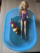 Barbie Swimming Tanner Dog