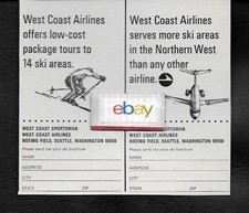 WEST COAST AIRLINES 1966 DC-9