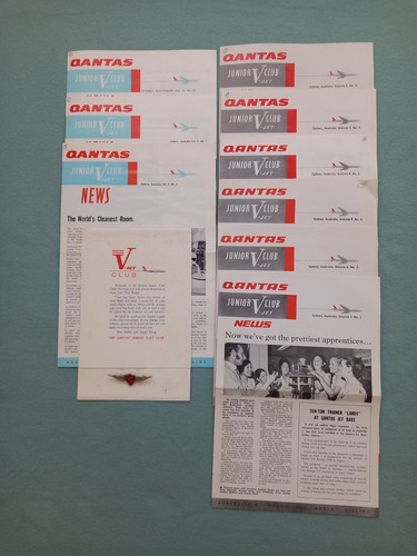 Vintage qantas memorabilia - memorabilia,