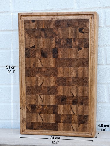 Large end grain - end,