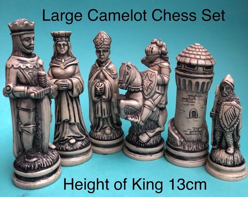 Latex chess set moulds - set, (large