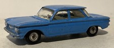 ORIGINAL VINTAGE CORGI TOYS 229 CHEVROLET CORVAIR BLUE DIECAST MODEL CAR