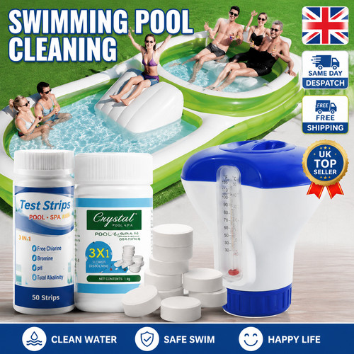 100 pool cleaning tablet - pool,