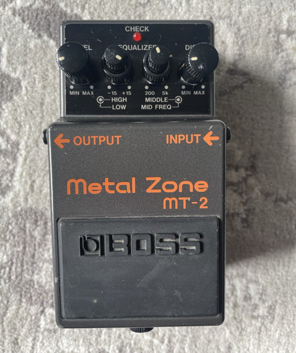 Boss metal zone analogue - metal,