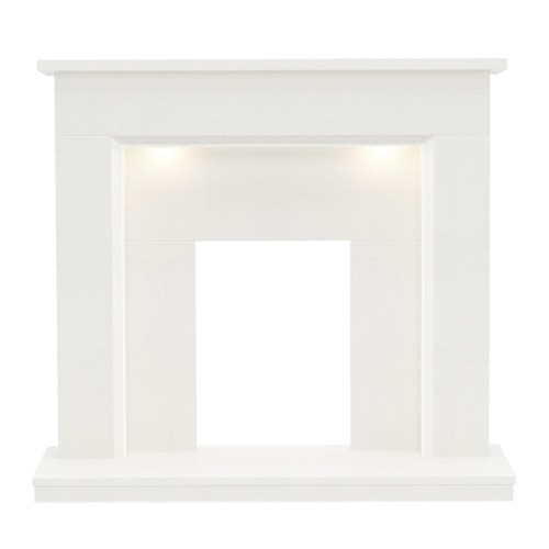 Madalyn white micro marble - white,