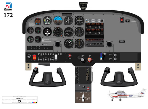 Cessna 172 with conventional - 172,