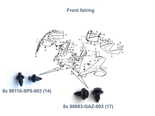 16x honda vfr800x 2011 - vfr800x, 2011-2014