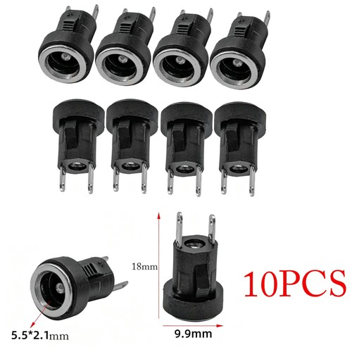 10pcs 5x2 1mm power - 10pcs, dc