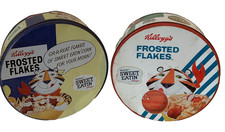 Kellogg's Cereal Tins Frosted Flakes Tony Tiger Collectable Empty from 2013