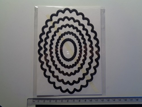 Xcut scalloped oval nesting - oval,
