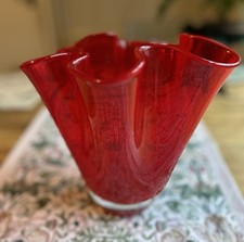Handmade Red Glass