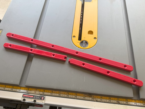 Linkable miter slot runner - linkable,