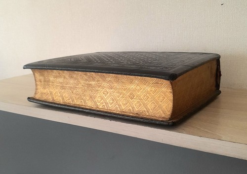 Stunning antique gauffered - antique,