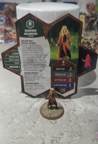 Heroscape sharwin wildborn - sharwin,