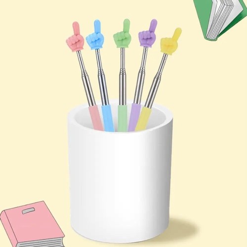 Retractable finger pointer - retractable,