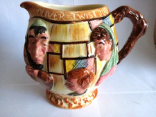 Toby Jug Oliver Twist Character Pitcher Lancaster Sandland Ware Hanley England
