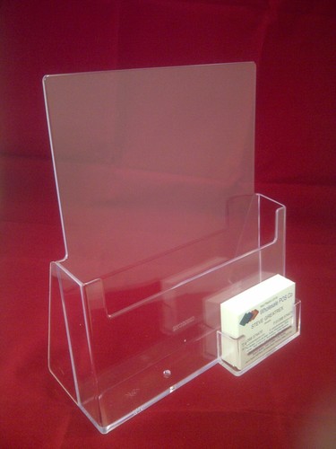 Leaflet holder brochure - holder,