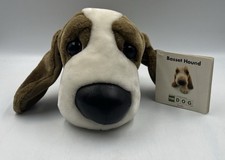 The Dog Basset Hound Artist Collection 14” Plush Soft Toy W Tags Rare - New