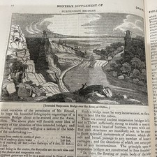 Antique print article 1832 - antique,