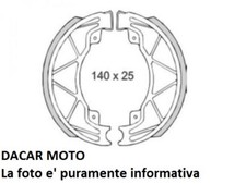 Rear Brake Shoes GILERA 180 RUNNER FX-FXR 1997 1998 1999 RMS 225120420