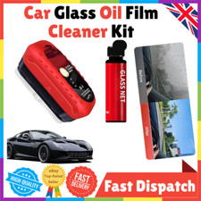 Car Glass Oil Film Cleaner Kit – Streak-Free Vision & Clarity Tool Set