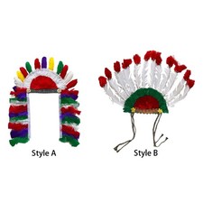 Feather Headdress Hair Band